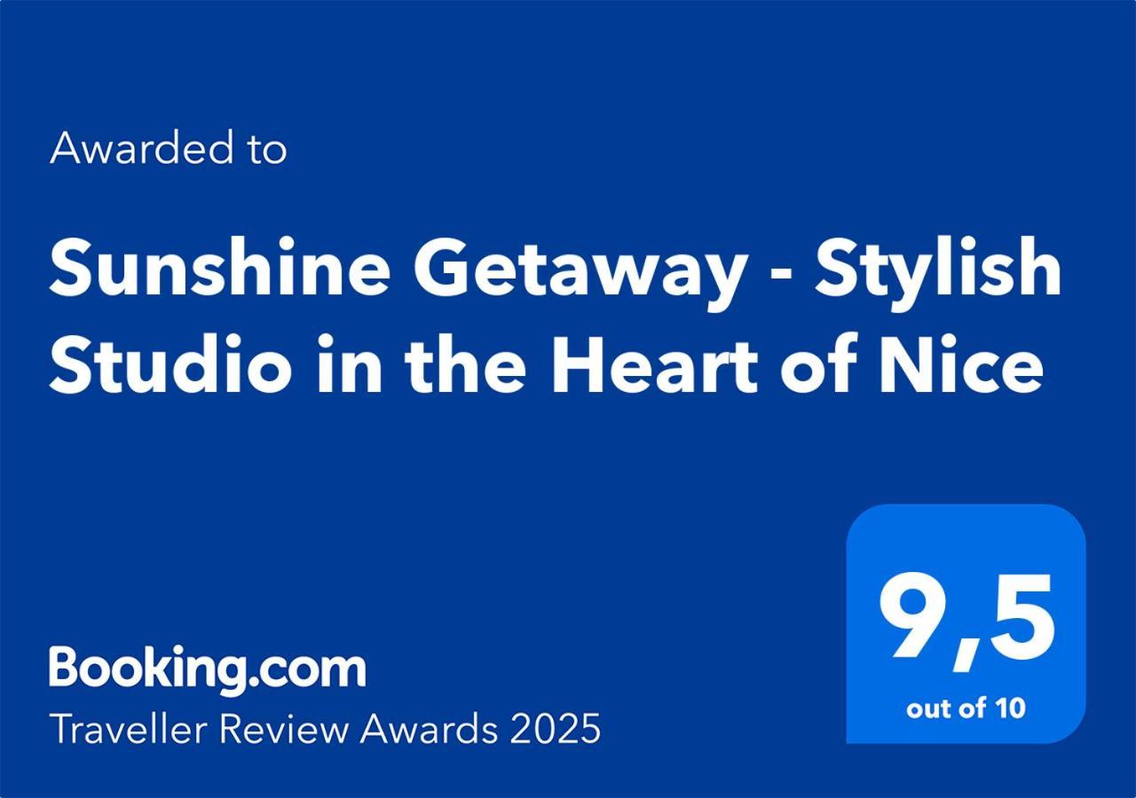 Sunshine Getaway - Stylish Studio In The Heart Of Niza Exterior foto